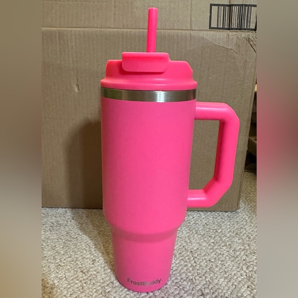 Frost Buddy Thicc Buddy 40oz Neon Pink NEW IN BOX - Picture 1 of 14